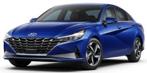 Hyundai Elantra Hybrid Blue 2023