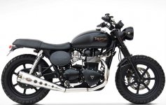 Triumph new bonneville scrambler 1200 xe