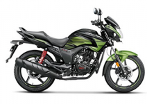 Hero Hunk 150cc Matt Black With Leaf Green 2024